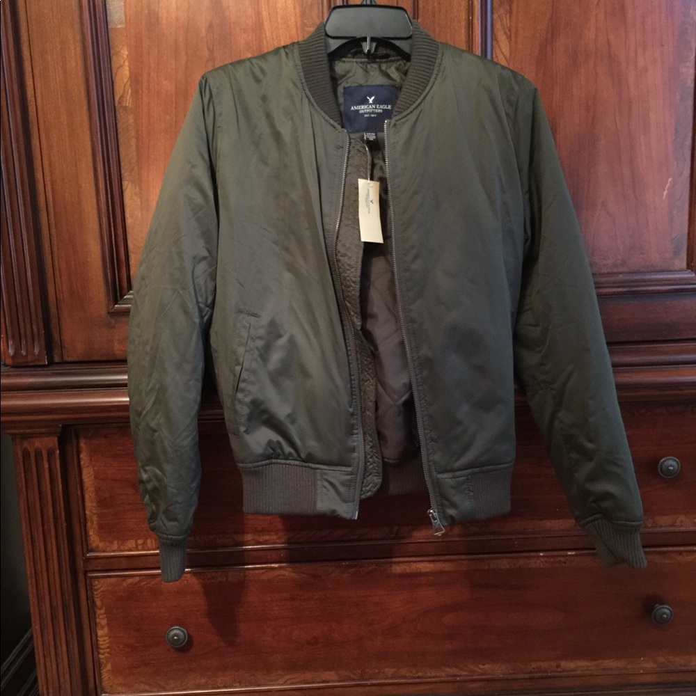 Brand new American eagle bomber jacket